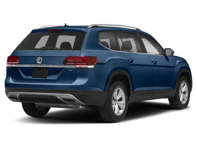 Used 2018 Tourmaline Blue Metallic Volkswagen 3.6L V6 SEL Premium 4MOTION image 2