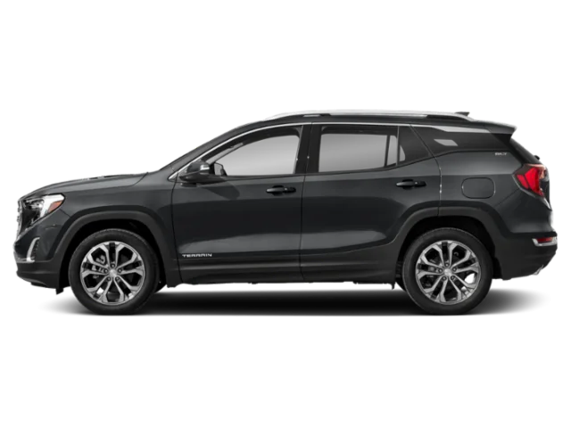 Used 2019 Blue Emerald Metallic GMC SLT image 3