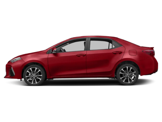 Used 2019 Barcelona Red Metallic Toyota SE image 3