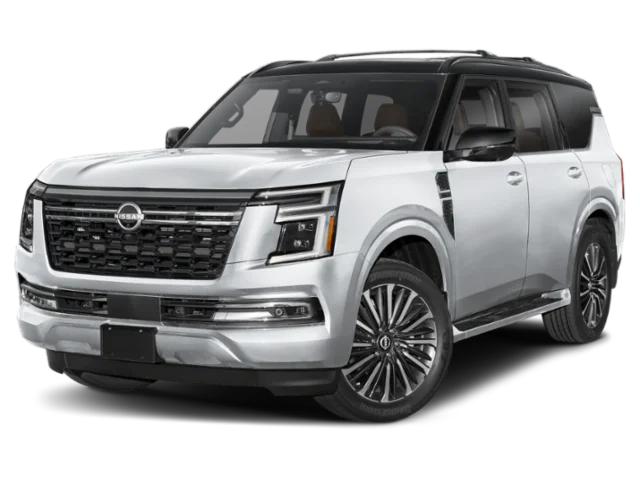 New 2026 Everest White TriCoat / Super Black Two-tone Nissan Platinum Reserve image 1