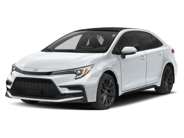 New 2026 Ruby Flare Pearl with Midnight Black Metallic roof Toyota SE image 1