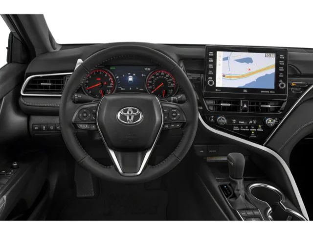 Used 2022 Midnight Black Metallic Toyota XSE V6 image 5