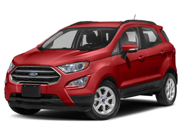 Used 2021 Red Ford SE image 1