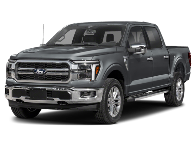 New 2026 Carbonized Gray Metallic Ford LARIAT image 1