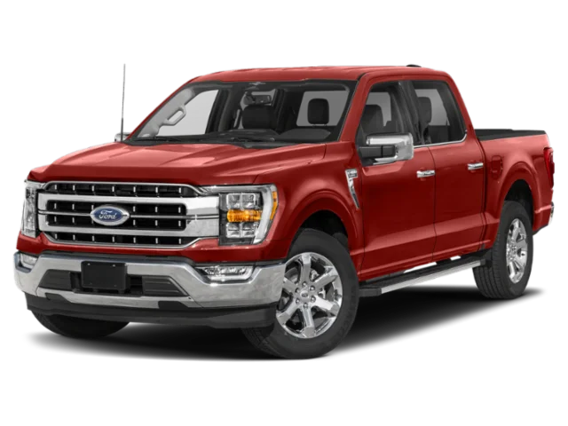 Certified Used 2023 Red Ford Lariat image 1