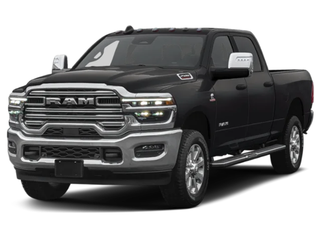New 2026 Diamond Black Crystal Pearl-Coat Exterior Paint RAM Laramie image 1