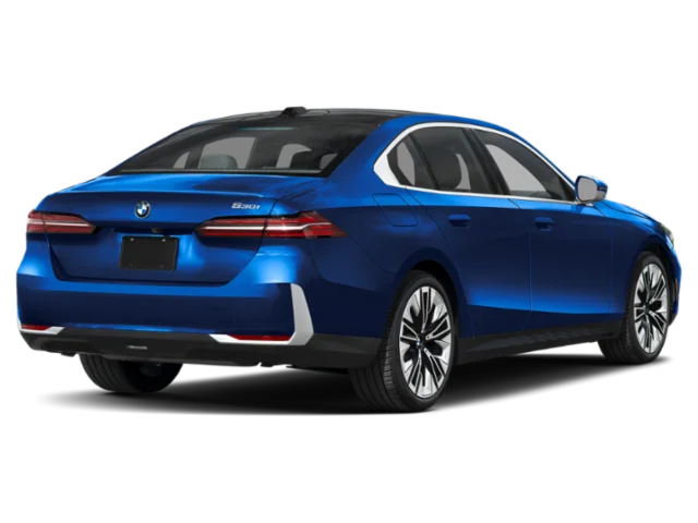 New 2027 Tanzanite Blue II Metallic BMW 530i image 2