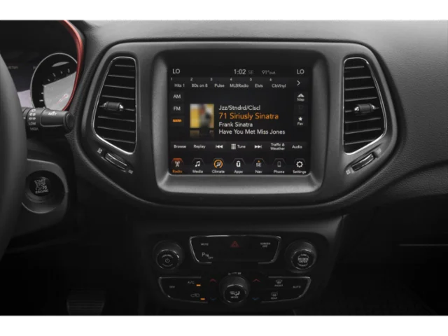 Used 2018 Laser Blue Pearl Coat Jeep Trailhawk image 12