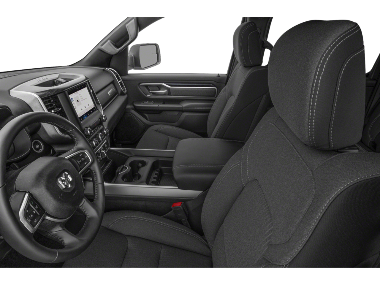Used 2023 Diamond Black Crystal Pearlcoat Ram Y image 6