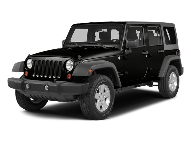 Used 2014 Black Clearcoat Jeep Sahara image 1