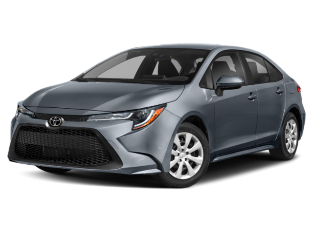 Used 2020 White Toyota LE image 1