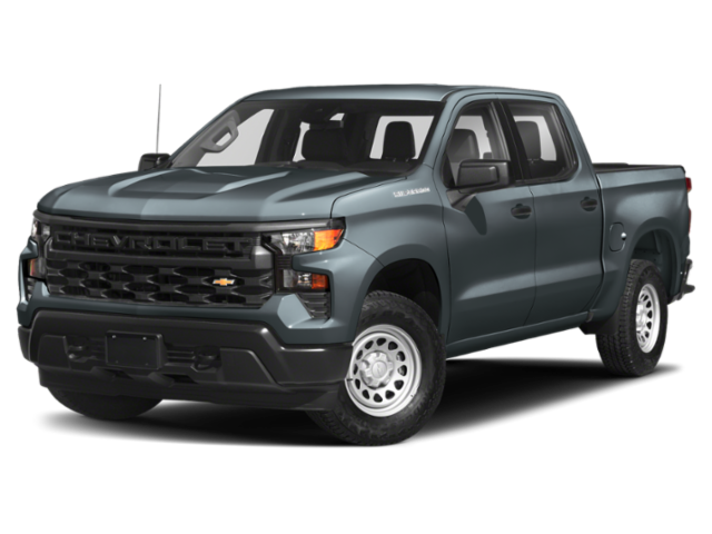 Dark Ash Metallic 2024 Chevrolet Silverado 1500 LT Crew Cab RWD Pickup Truck 4X2 Automatic