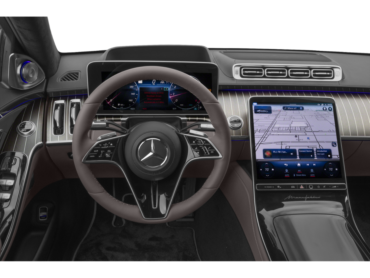 New 2026 MANUFAKTUR Night Black Magno Mercedes-Benz S 580 4MATIC® Sedan image 4