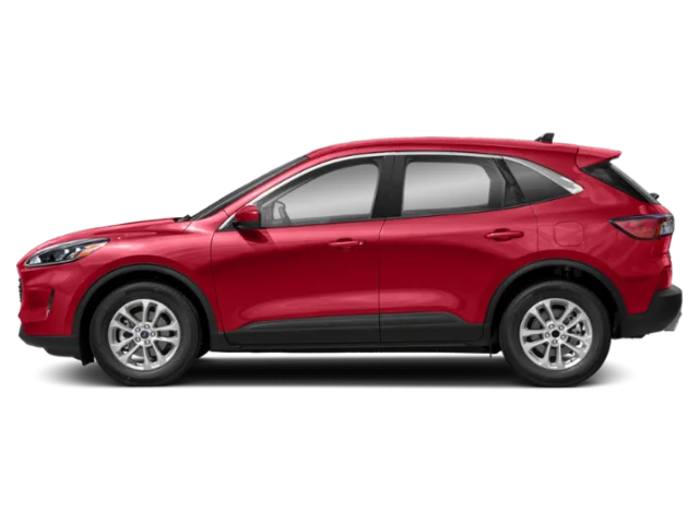 Used 2021 Red Ford SE image 3