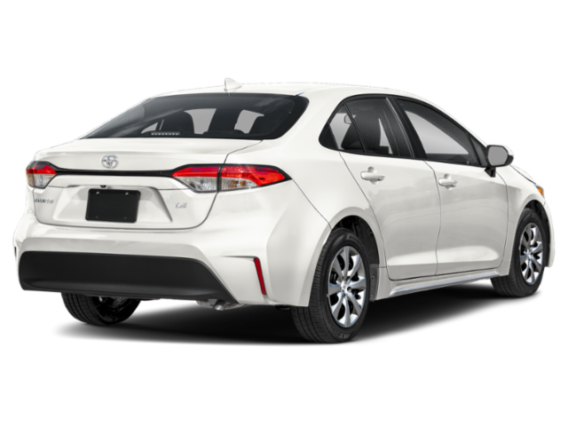 Used 2025 White Toyota LE image 2