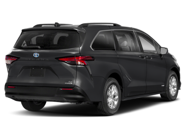 Used 2021 Midnight Black Metallic Toyota LE image 3