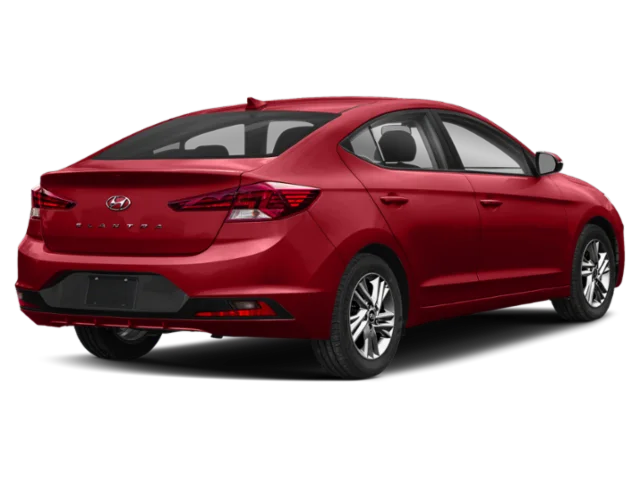 Used 2019 Scarlet Red Hyundai SEL image 2