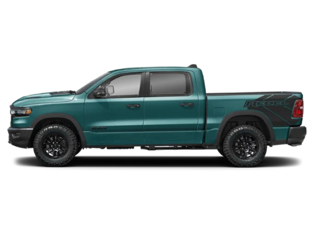 New 2026 Serrano-Green Metallic Exterior Paint RAM Rebel image 3