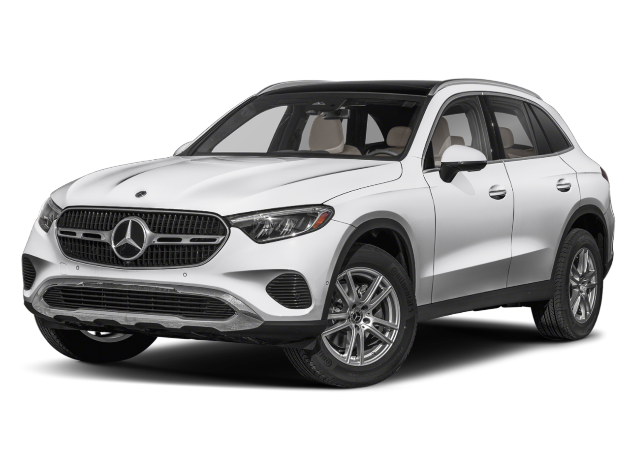 New 2026 MANUFAKTUR Moonlight White Metallic Mercedes-Benz GLC 300 SUV image 1