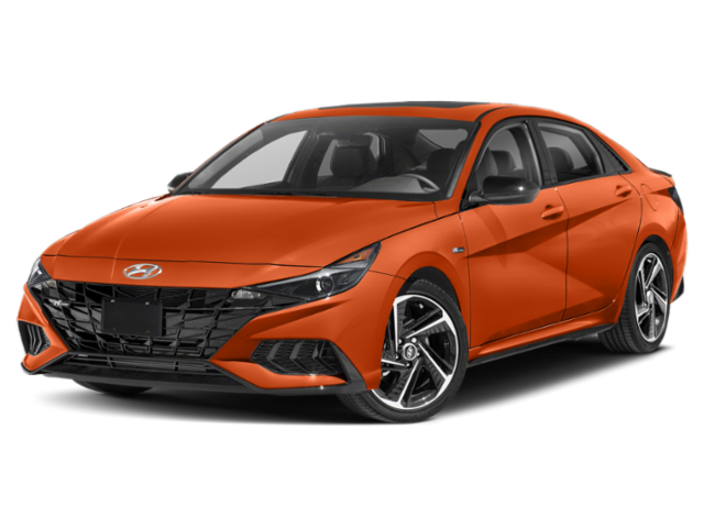 Used 2021 Lava Orange Hyundai N Line image 1