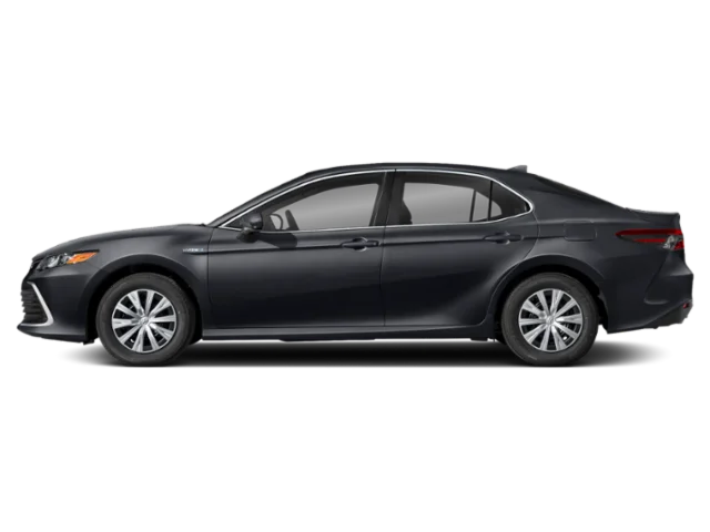 Used 2021 Midnight Black Metallic 218 Toyota LE image 3