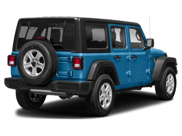 Used 2023 Hydro Blue Pearl Coat Jeep Freedom image 2