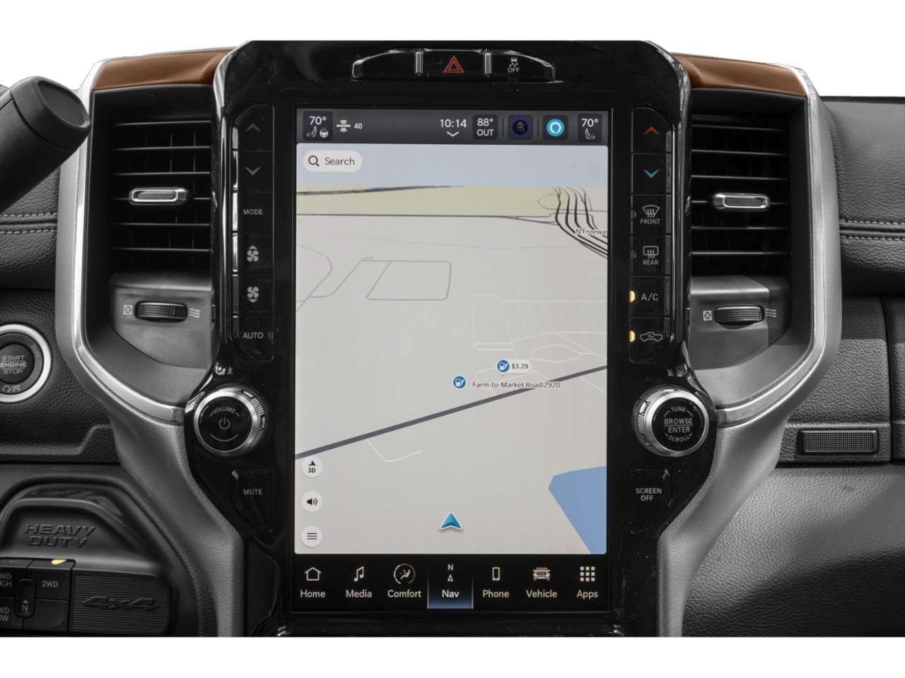 Used 2023 Diamond Black Crystal Pearlcoat Ram Y image 13