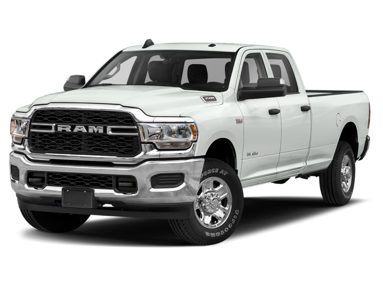 Used 2019 Bright White Clearcoat Ram Y image 1