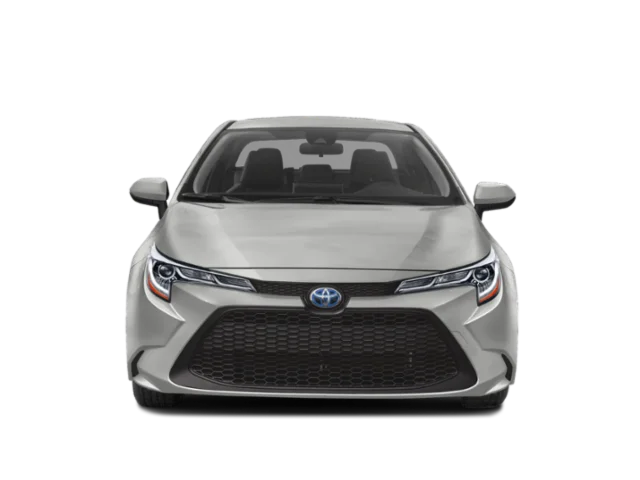 Used 2020 Barcelona Red Metallic Toyota LE image 4