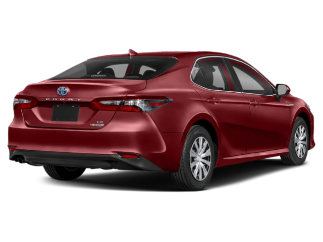 Used 2022 Red Toyota LE image 2