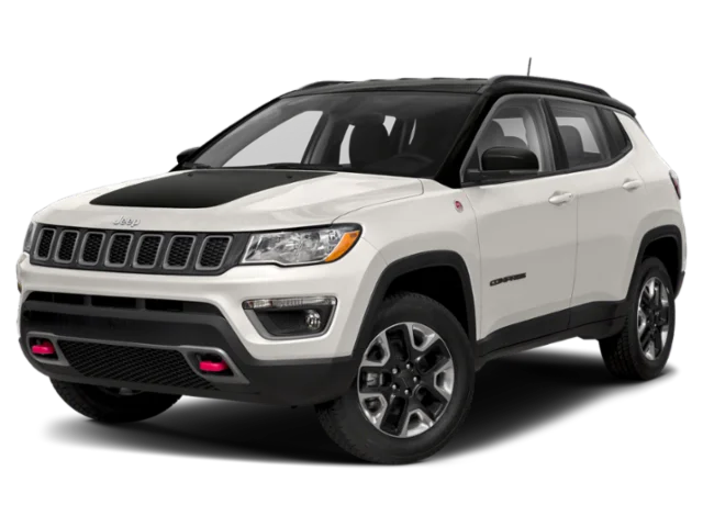 Used 2020 White Jeep Trailhawk image 1