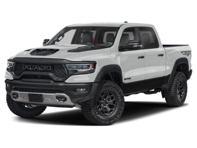 Used 2024 Bright White Clearcoat Ram TRX image 1