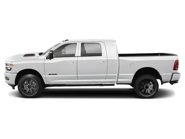 New 2026 Bright White Clear-Coat Exterior Paint RAM Laramie image 2