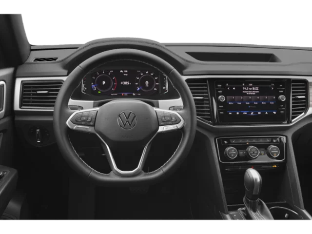 Used 2023 Tourmaline Blue Metallic Volkswagen 3.6L V6 SE w/Technology image 4