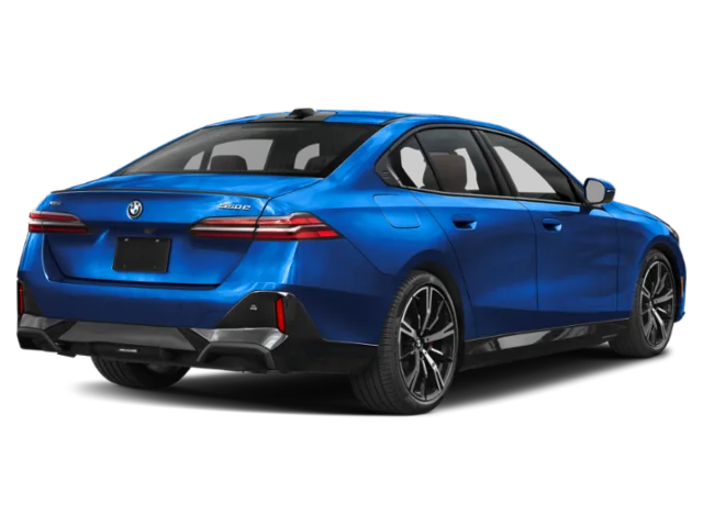 New 2027 Tanzanite Blue II Metallic BMW 550e xDrive image 2