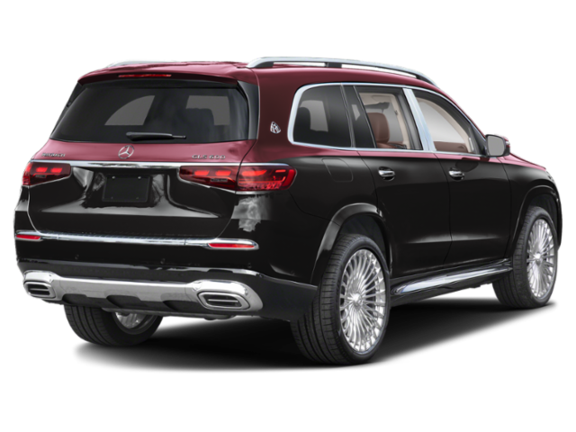 Certified Used 2024 Obsidian Black/Rubelite Red Mercedes-Benz 4MATIC® image 2