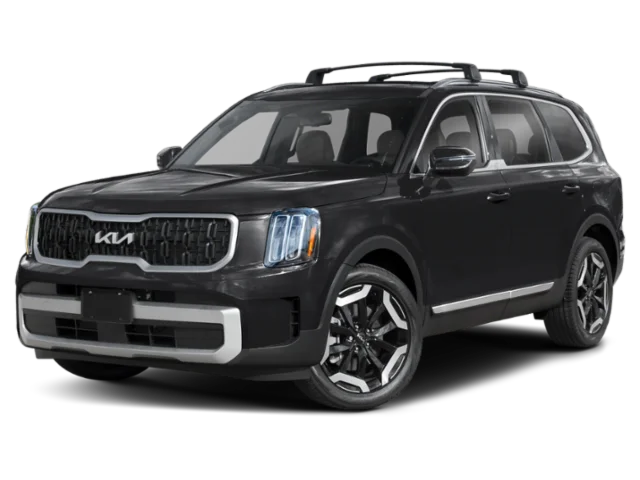 Used 2024 Ebony Black Kia EX image 1
