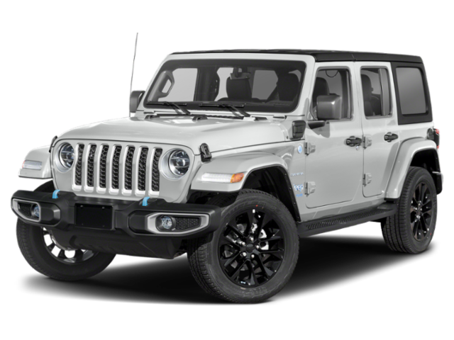 Used 2023 Bright White Clearcoat Jeep Rubicon image 1