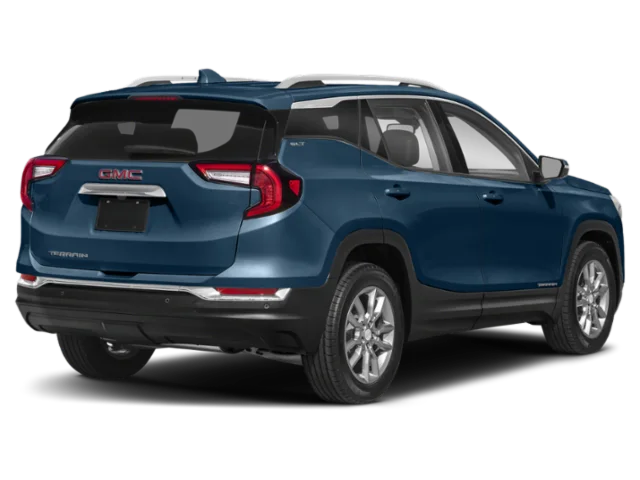 Used 2022 Blue GMC SLE image 2