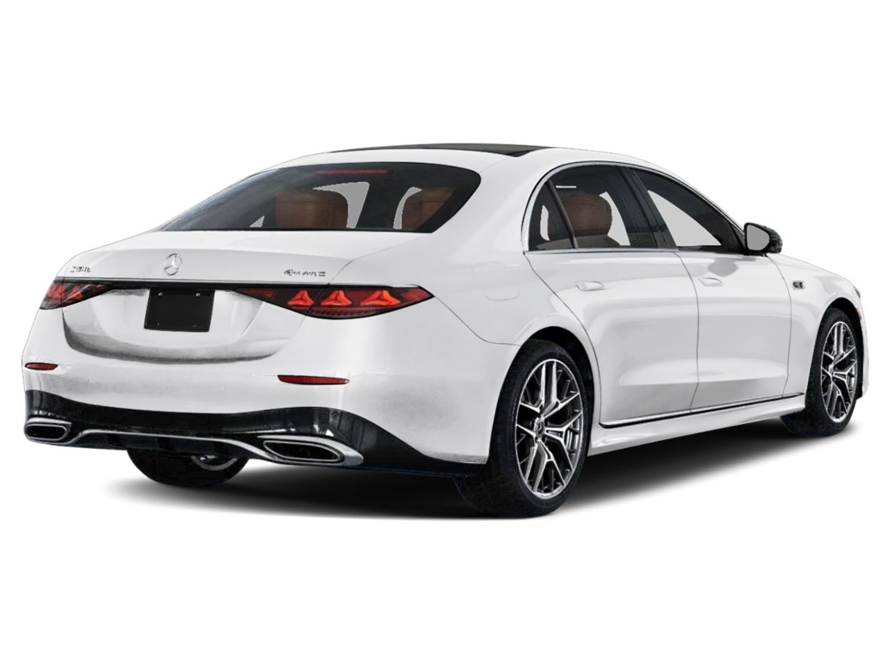 New 2027 MANUFAKTUR Moonlight White Magno Mercedes-Benz S 580 4MATIC® Sedan image 2