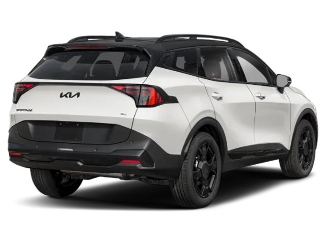 New 2027 Glacial White Pearl / Black Ro Kia X-Line image 2