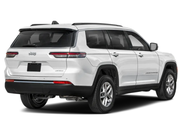 Used 2025 Bright White Jeep Laredo image 2