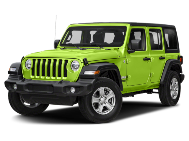Used 2021 Gecko Clearcoat Jeep Unlimited Sport image 1
