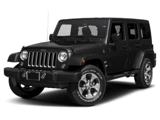 Used 2015 Black Clearcoat Jeep Sahara image 1