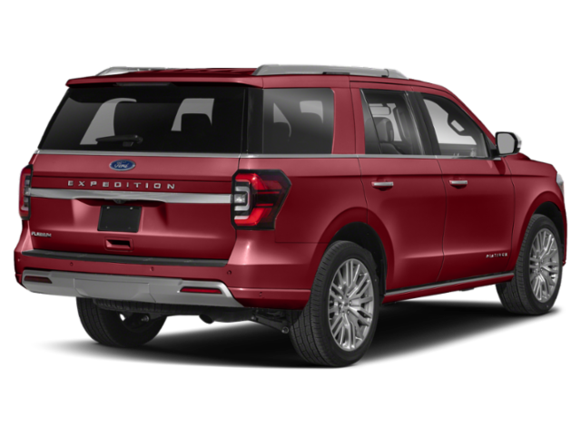 Used 2022 Red Metallic Ford Platinum image 2