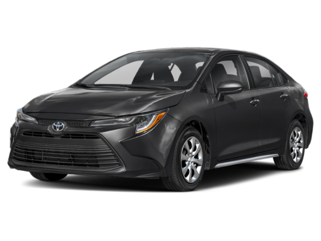 New 2026 Midnight Black Metallic Toyota LE image 1
