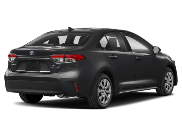Used 2024 Midnight Black Metallic Toyota Hybrid LE image 2