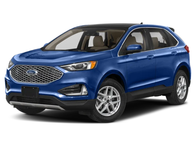 Certified Used 2024 Blue Ford SEL image 1