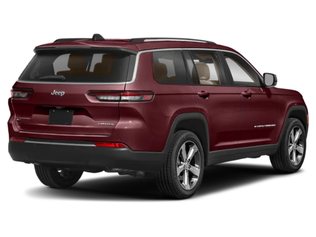 Used 2021 Velvet Red Pearlcoat Jeep Limited image 2