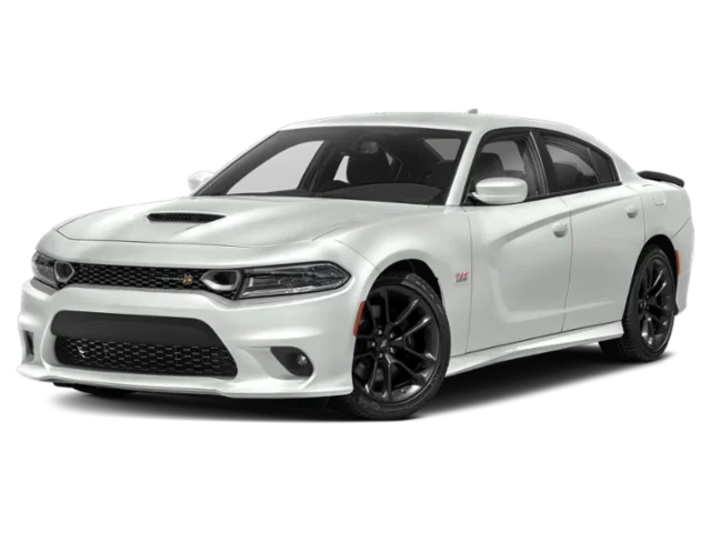 Used 2023 White Knuckle Clearcoat Dodge Scat Pack image 1
